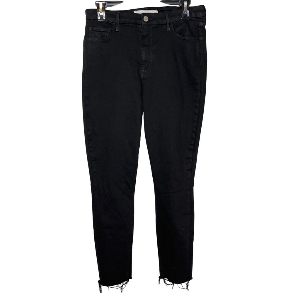 Frank and Eileen Size 30‎ Black Sligo Skinny Jeans Raw Hem